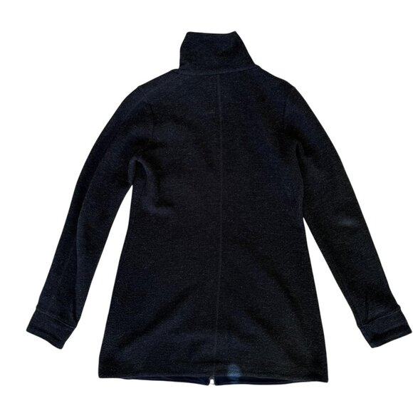 Ibex Merino Wool Blend Alana Tunic Sweater Jacket Soft Full Zip Gorpcore Small - Picture 10 of 10
